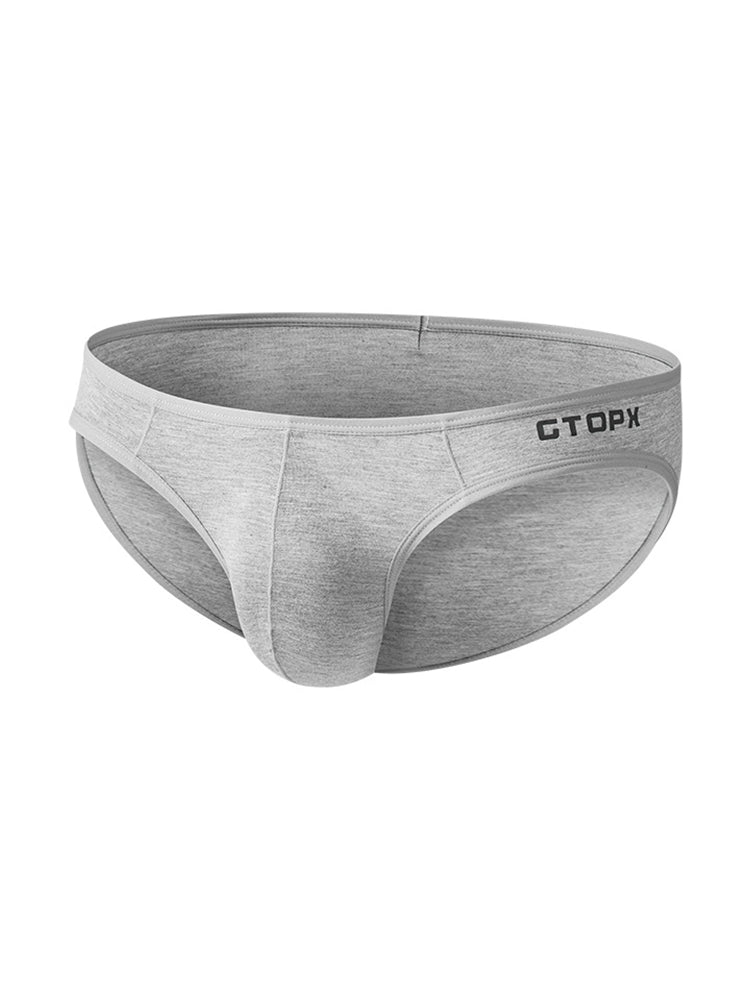 2 Pack Men's U-Shaped Pouch Single Layer Moisture-Wicking Comfortable Sexy Bikini | dmunderwear detail image 18