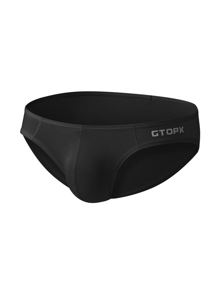 2 Pack Men's U-Shaped Pouch Single Layer Moisture-Wicking Comfortable Sexy Bikini | dmunderwear detail image 20