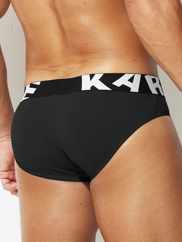 2 Pack Men's U-Shaped Separation Breathable & Comfortable Sexy Bikini | dmunderwear detail image 11