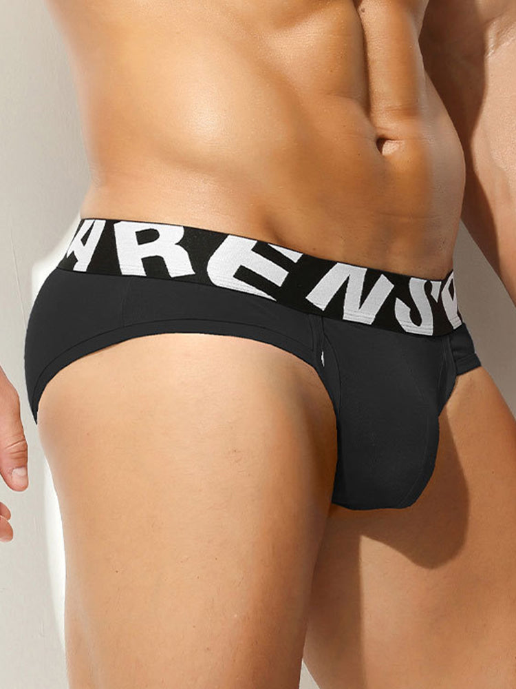 2 Pack Men's U-Shaped Separation Breathable & Comfortable Sexy Bikini | dmunderwear detail image 13