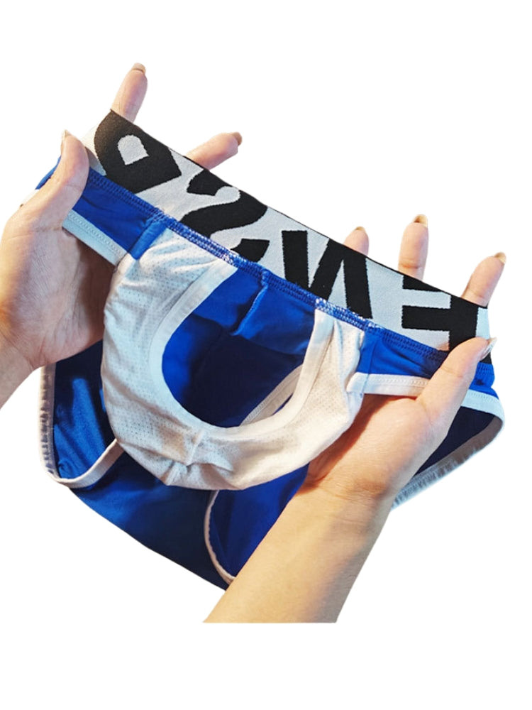 2 Pack Men's U-Shaped Separation Breathable & Comfortable Sexy Bikini | dmunderwear detail image 18