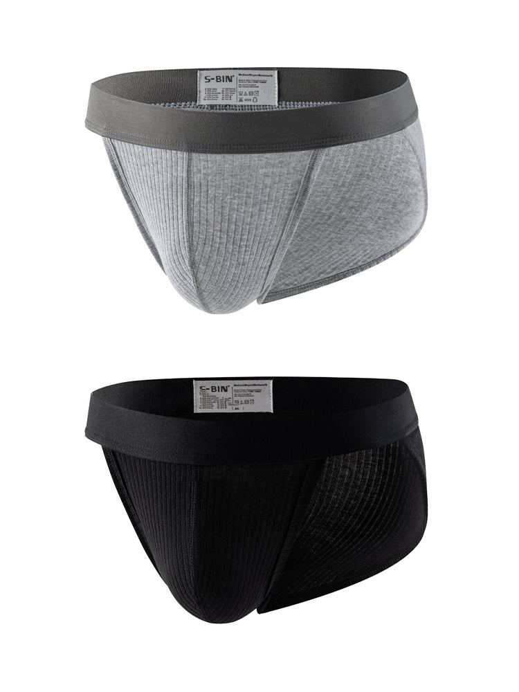 2 Pack Men's Ultra-Comfortable Seamless Lifting Pouch Low-Rise Fit Bikini | dmunderwear detail image 12