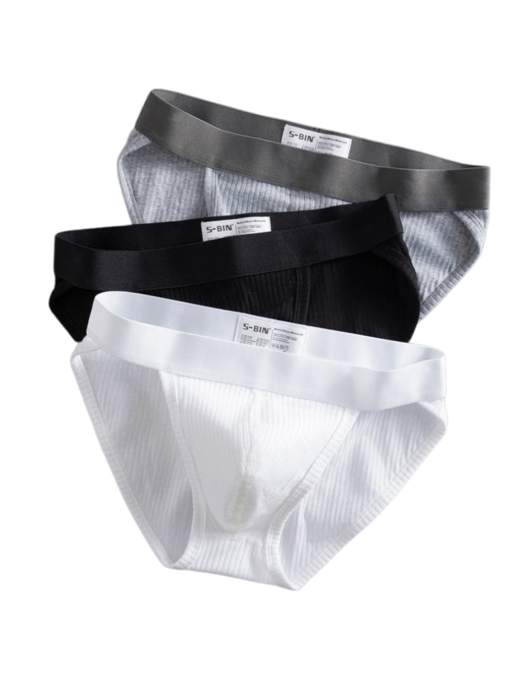 2 Pack Men's Ultra-Comfortable Seamless Lifting Pouch Low-Rise Fit Bikini | dmunderwear detail image 9