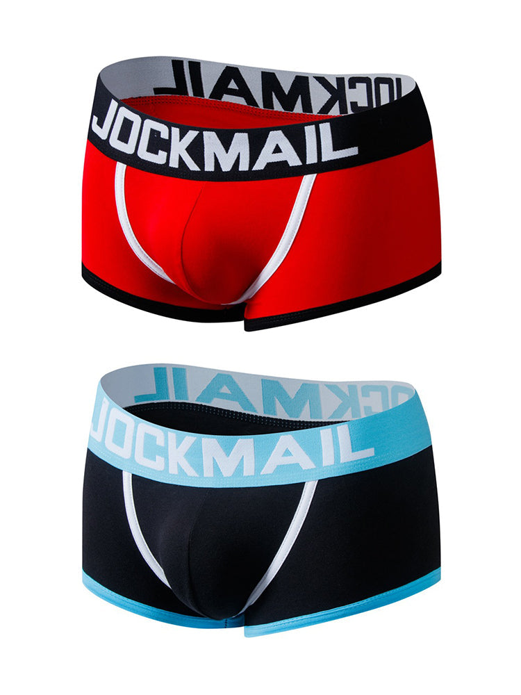 2 Pack Men's Ultra-Flexible Zero-Irritation Stay-Cool Day-Long Comfort Jockstraps | dmunderwear detail image 2