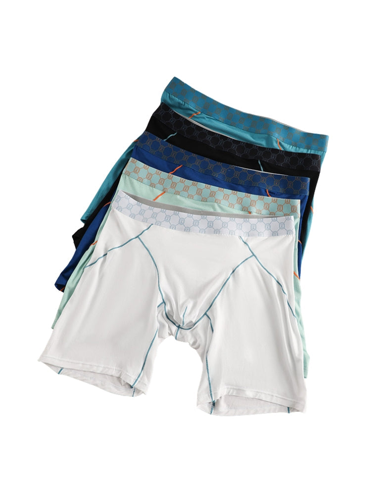 2 Pack Men's Ultra-Soft Anti-Chafing Stay-Put Fit Odor-Resistant Midway Briefs | dmunderwear detail image 5