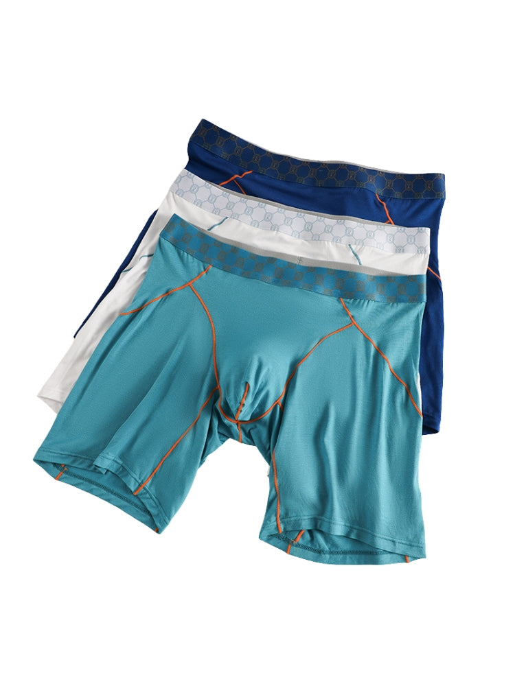2 Pack Men's Ultra-Soft Anti-Chafing Stay-Put Fit Odor-Resistant Midway Briefs | dmunderwear detail image 8