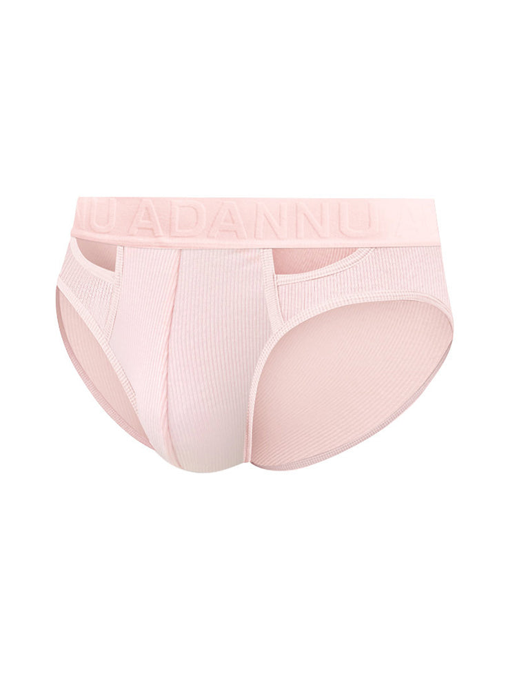 2 Pack Men's Ultra-Soft Cotton Comfort-Fit Expanded Pouch Briefs | dmunderwear detail image 17