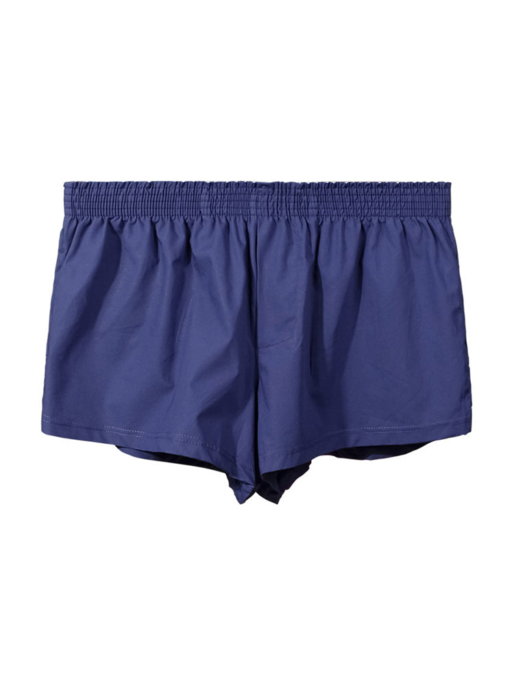 2 Pack Men's Ultra-Soft Cotton Comfy Waistband Odor-Control Boxers | dmunderwear detail image 10
