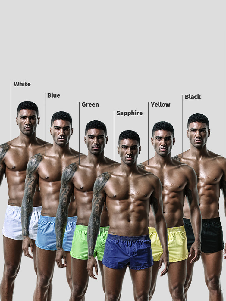 2 Pack Men's Ultra-Soft Cotton Comfy Waistband Odor-Control Boxers | dmunderwear detail image 15