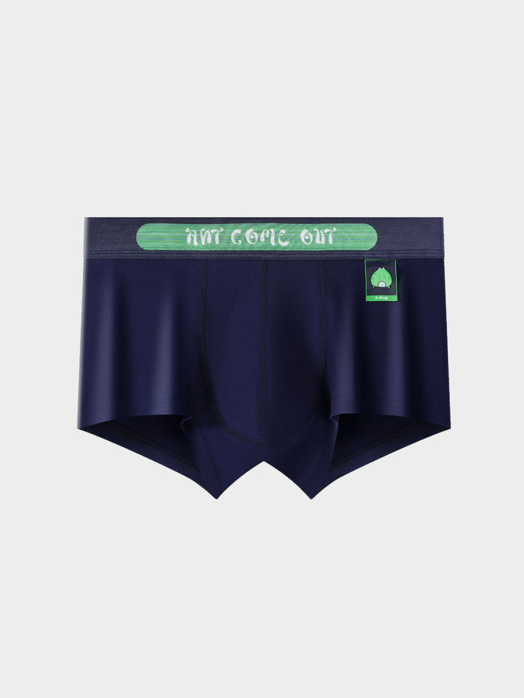 2 Pack Men's Ultra-Soft Cotton Mid-Rise Breathable Printed Trunks | dmunderwear detail image 13