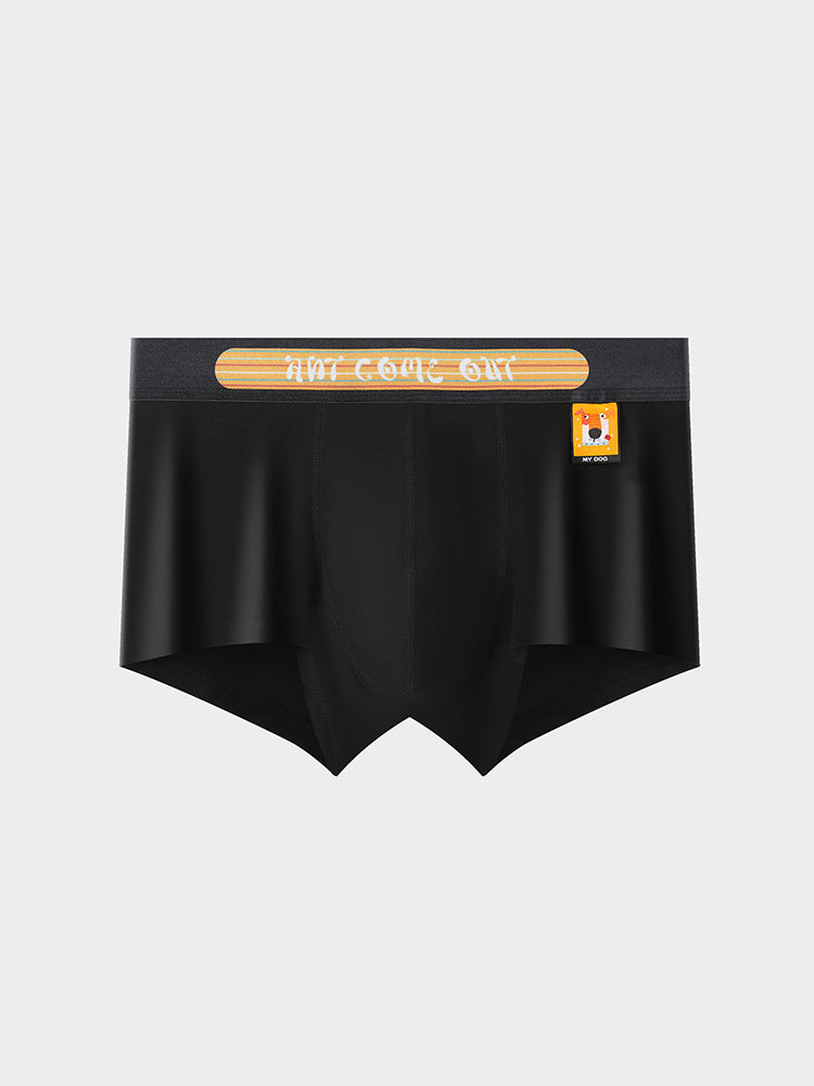 2 Pack Men's Ultra-Soft Cotton Mid-Rise Breathable Printed Trunks | dmunderwear detail image 9