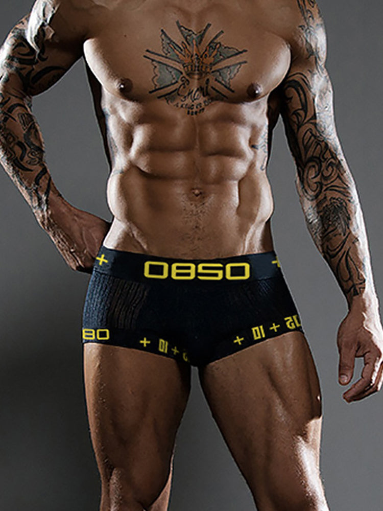 2 Pack Men's Ultra-Soft High-Stretch Cotton Shaping Trunks | dmunderwear detail image 11