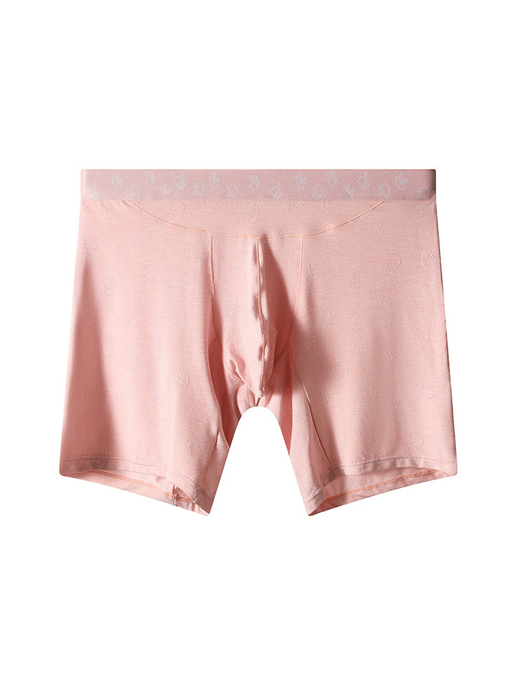 2 Pack Men's Ultra-Soft Mid-Rise High-Stretch Printed Boxers Briefs | dmunderwear detail image 18