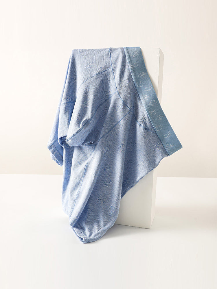 2 Pack Men's Ultra-Soft Mid-Rise High-Stretch Printed Boxers Briefs | dmunderwear detail image 6