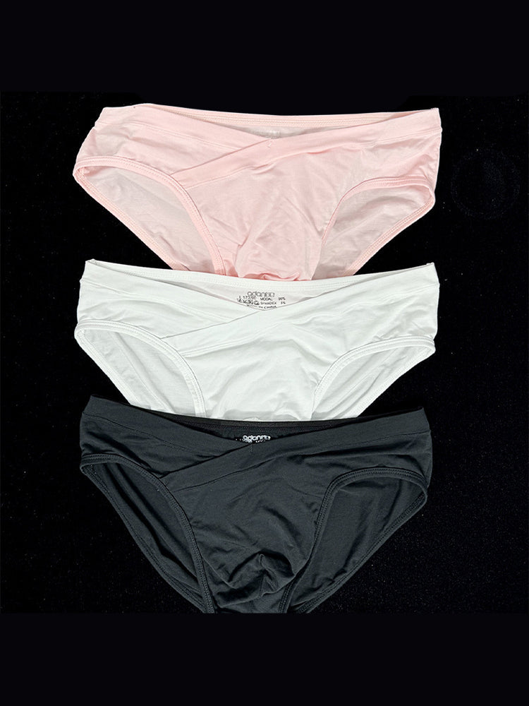 2 Pack Men's Ultra-Soft Modal Breathable Mesh Ice Silk Briefs | dmunderwear detail image 17