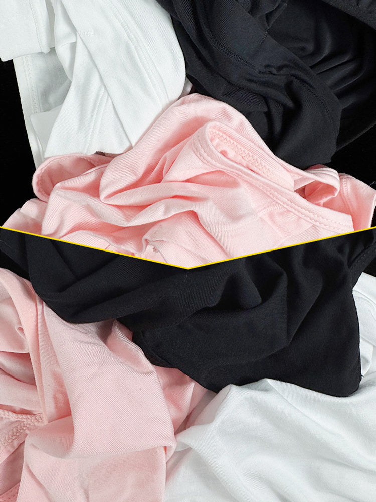 2 Pack Men's Ultra-Soft Modal Breathable Mesh Ice Silk Briefs | dmunderwear detail image 18