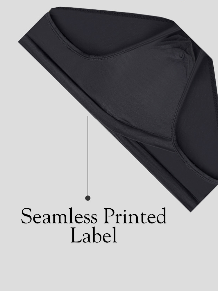 2 Pack Men's Ultra-Soft Modal Breathable Mesh Ice Silk Briefs | dmunderwear detail image 4