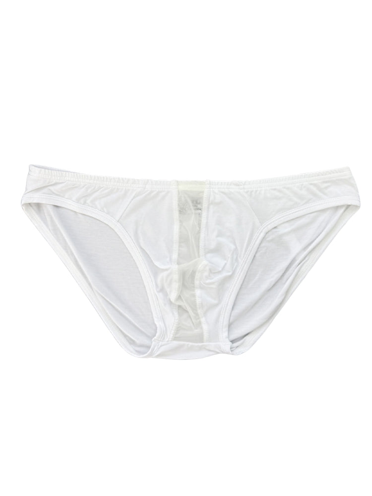 2 Pack Men's Ultra-Soft Modal Seamless Comfort Low-Rise Briefs | dmunderwear detail image 12