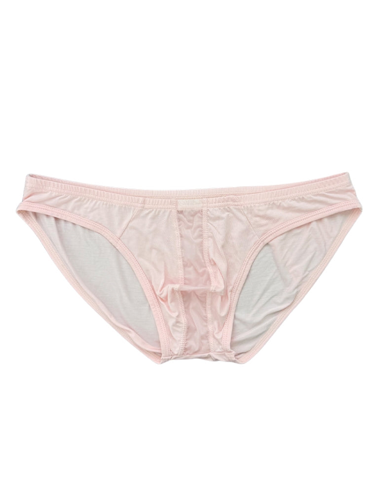 2 Pack Men's Ultra-Soft Modal Seamless Comfort Low-Rise Briefs | dmunderwear detail image 16
