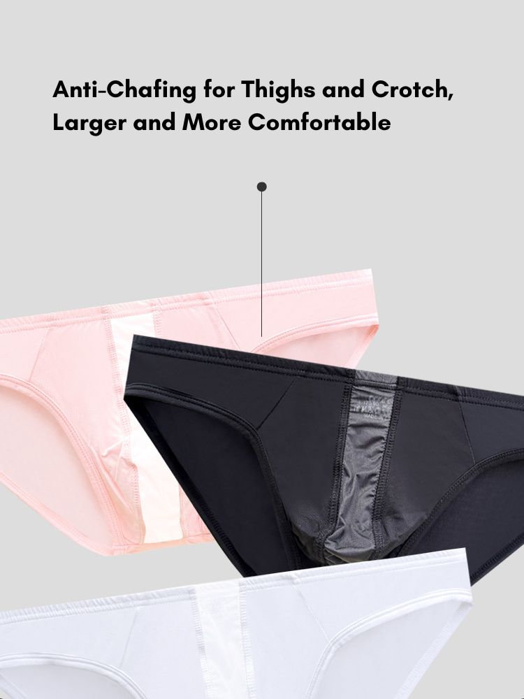 2 Pack Men's Ultra-Soft Modal Seamless Comfort Low-Rise Briefs | dmunderwear detail image 5