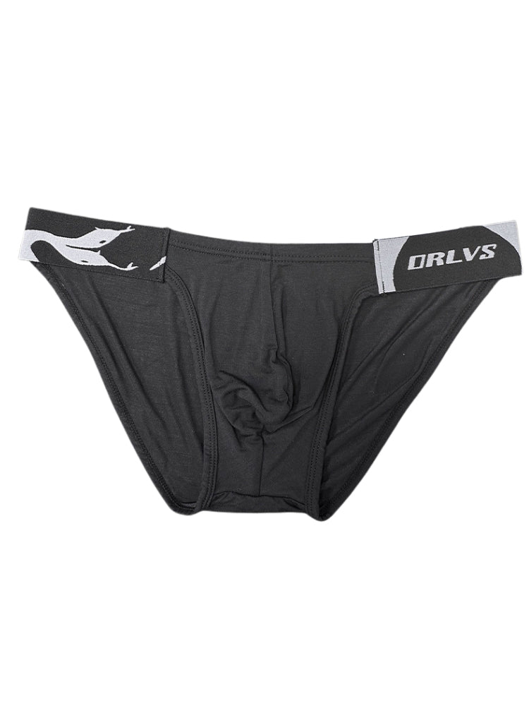 2 Pack Men's Ultra-Soft Modal Seamless Comfort Sporty Cut Stay-Cool Bikini | dmunderwear detail image 12