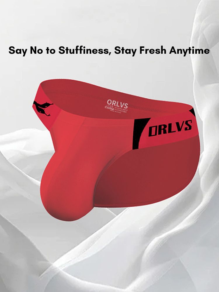 2 Pack Men's Ultra-Soft Modal Seamless Comfort Sporty Cut Stay-Cool Bikini | dmunderwear detail image 4