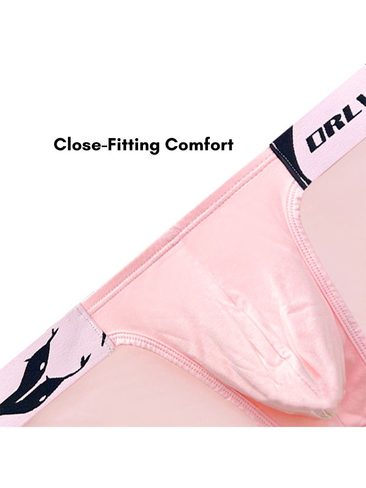 2 Pack Men's Ultra-Soft Modal Seamless Comfort Sporty Cut Stay-Cool Bikini | dmunderwear detail image 9