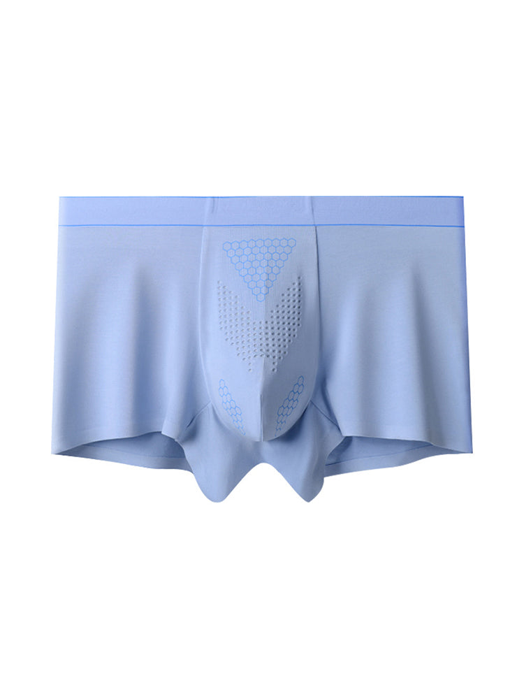 2 Pack Men's Ultra-Soft Modal Seamless Odor-Control Antibacterial Trunks | dmunderwear