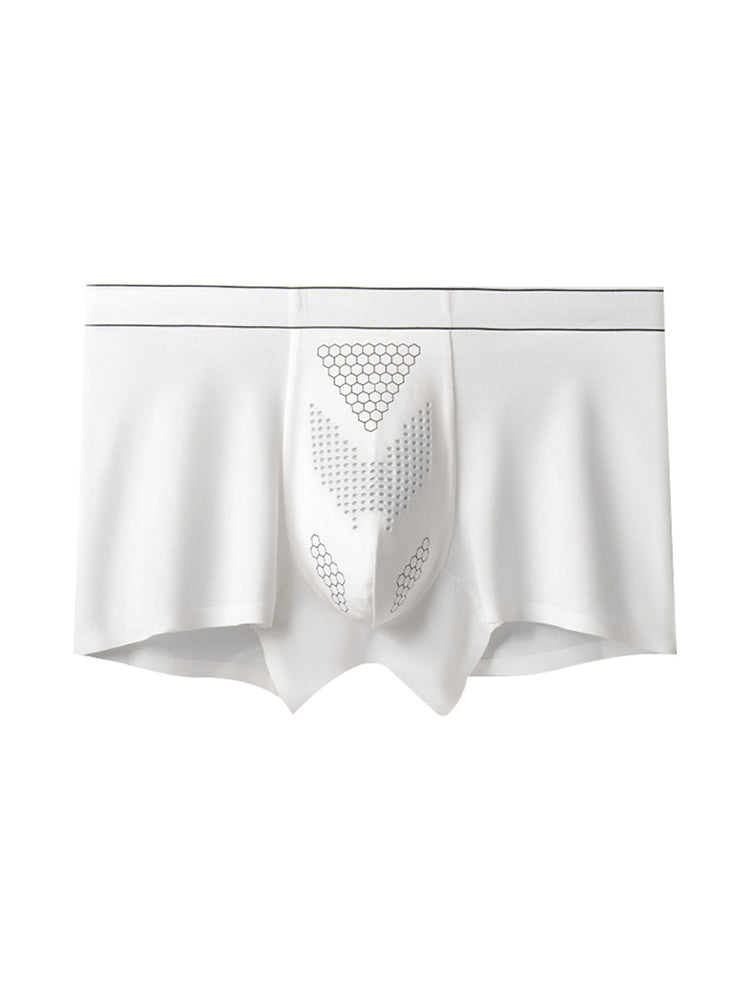 2 Pack Men's Ultra-Soft Modal Seamless Odor-Control Antibacterial Trunks | dmunderwear detail image 16