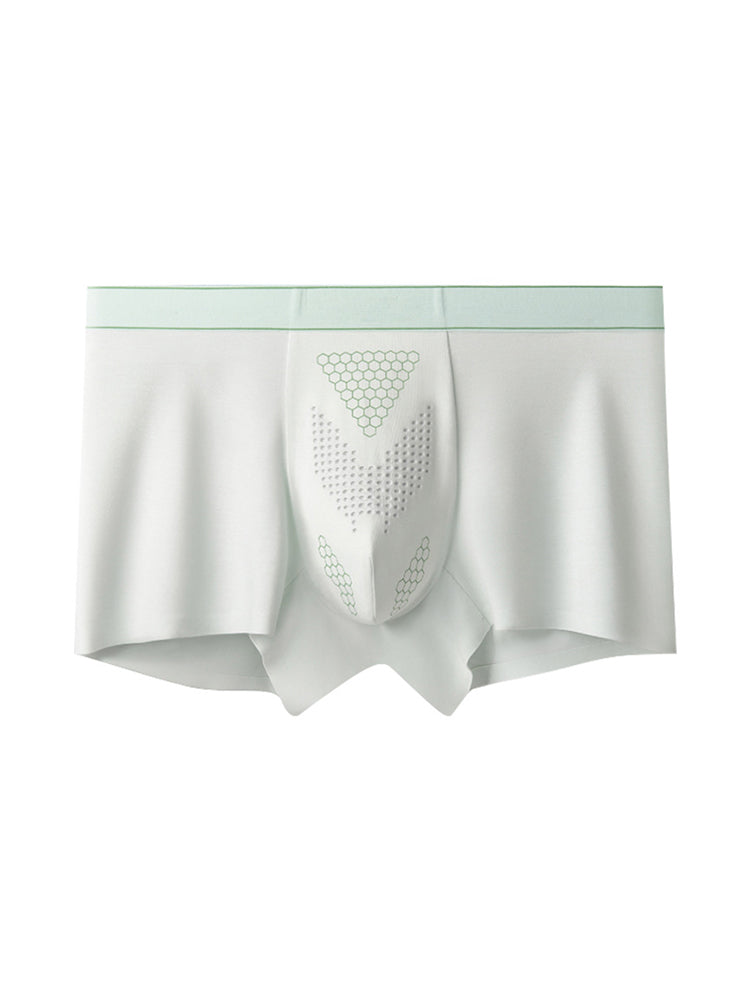2 Pack Men's Ultra-Soft Modal Seamless Odor-Control Antibacterial Trunks | dmunderwear detail image 17