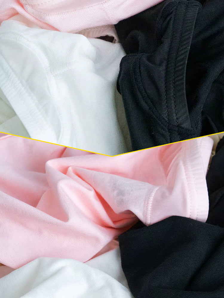 2 Pack Men's Ultra-Soft Modal Sheer Single-Layer Low-Rise Briefs | dmunderwear detail image 9
