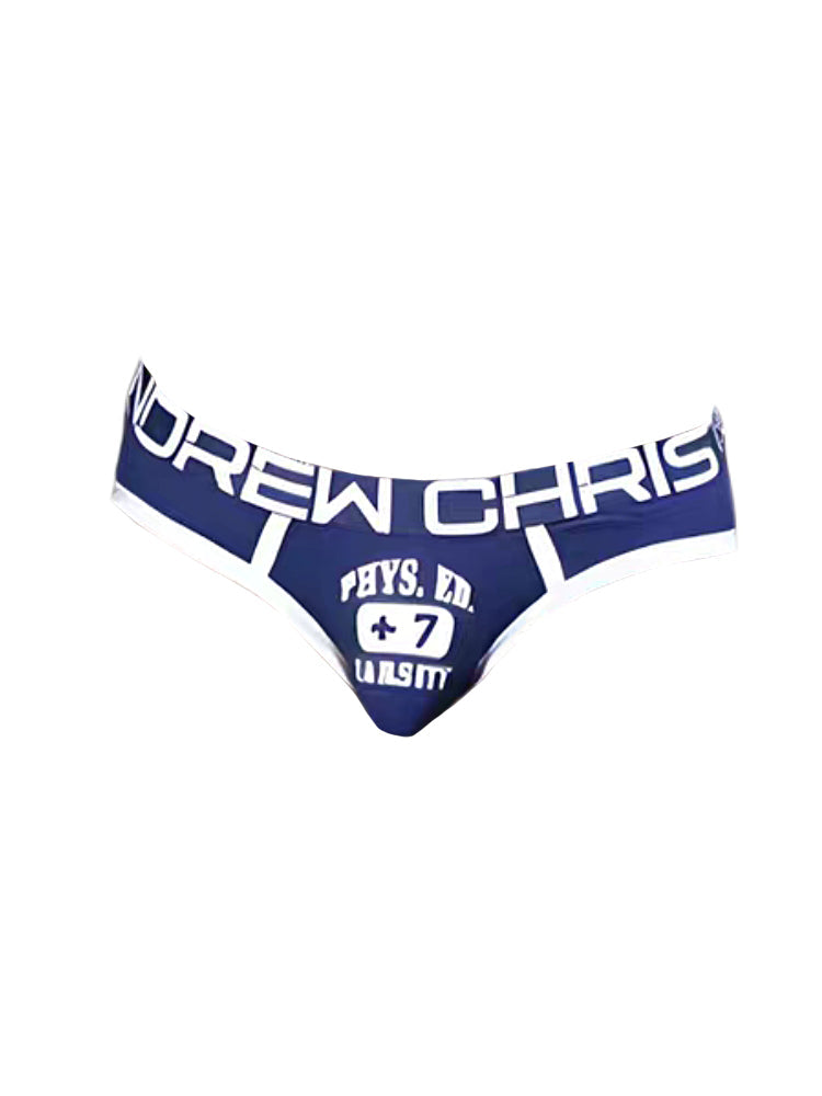 2 Pack Men's Ultra-Soft Printed Low-Rise Sexy Sporty Cut Anti-Chafing Bikini | dmunderwear detail image 15