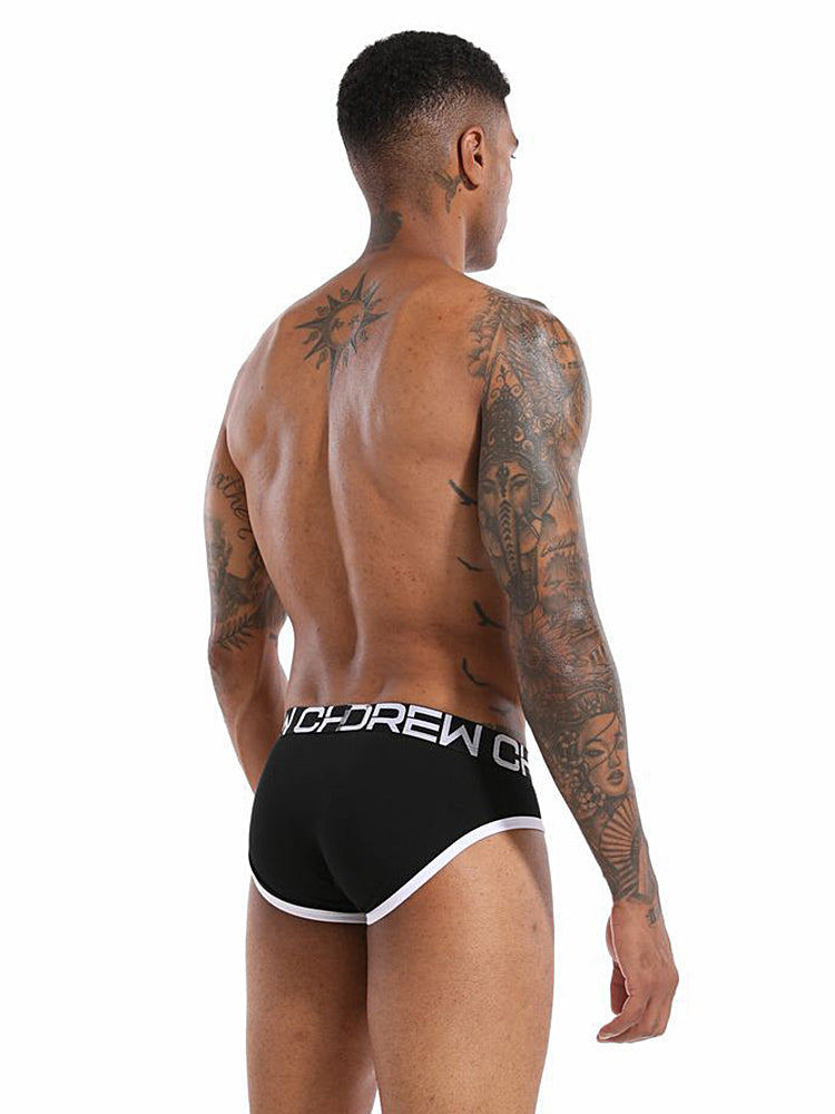 2 Pack Men's Ultra-Soft Printed Low-Rise Sexy Sporty Cut Anti-Chafing Bikini | dmunderwear detail image 9