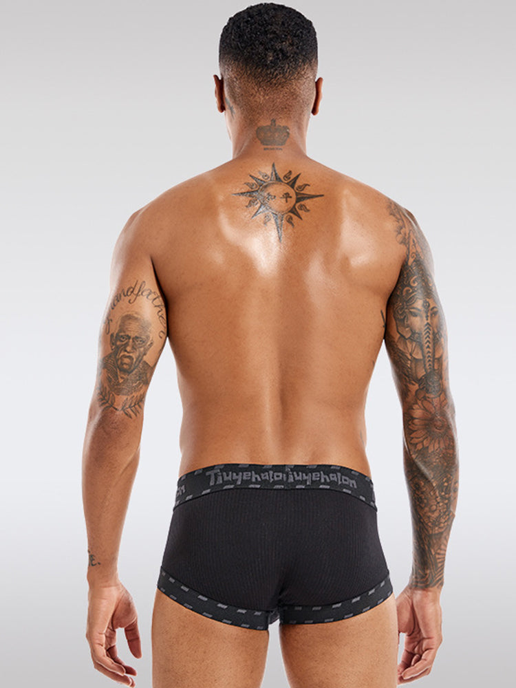 2 Pack Men's Ultra-Soft Support Pouch Trunks | dmunderwear detail image 16