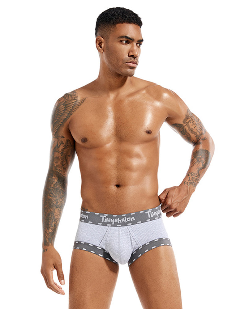 2 Pack Men's Ultra-Soft Support Pouch Trunks | dmunderwear detail image 8
