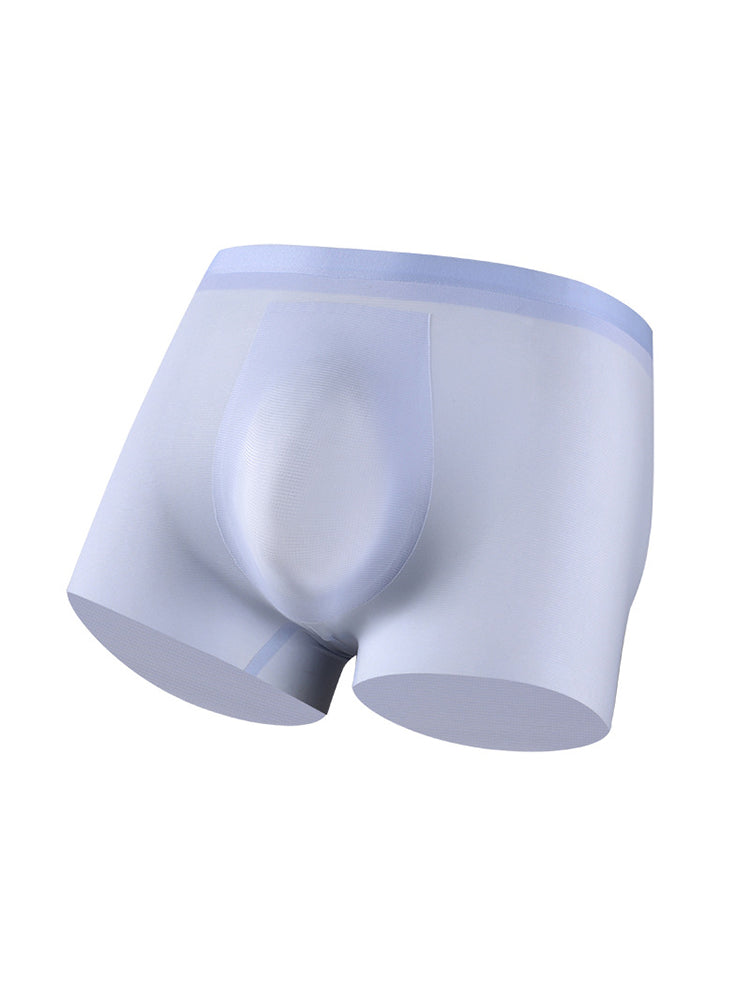 2 Pack Men's Ultra-Thin Seamless Trunks | dmunderwear detail image 6
