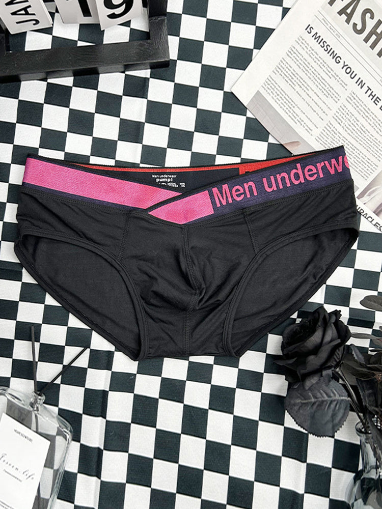 2 Pack Men's V Waistband Modal Briefs | dmunderwear detail image 10