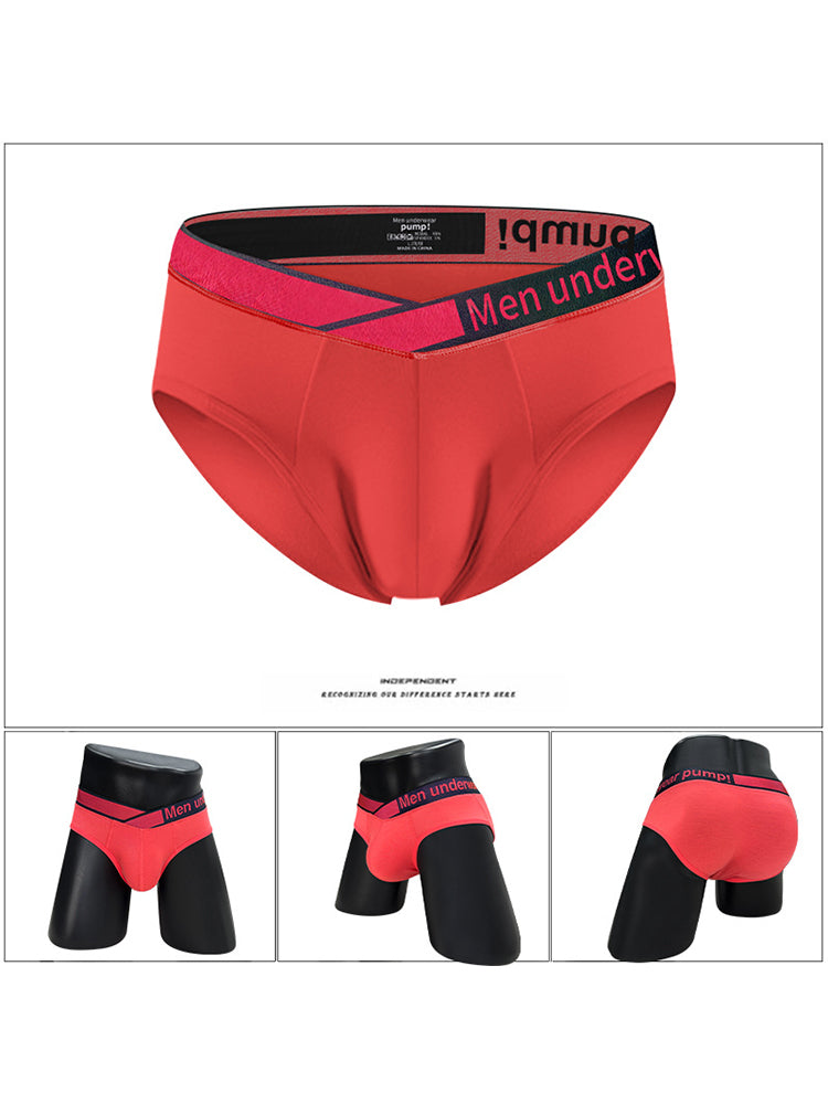 2 Pack Men's V Waistband Modal Briefs | dmunderwear detail image 12