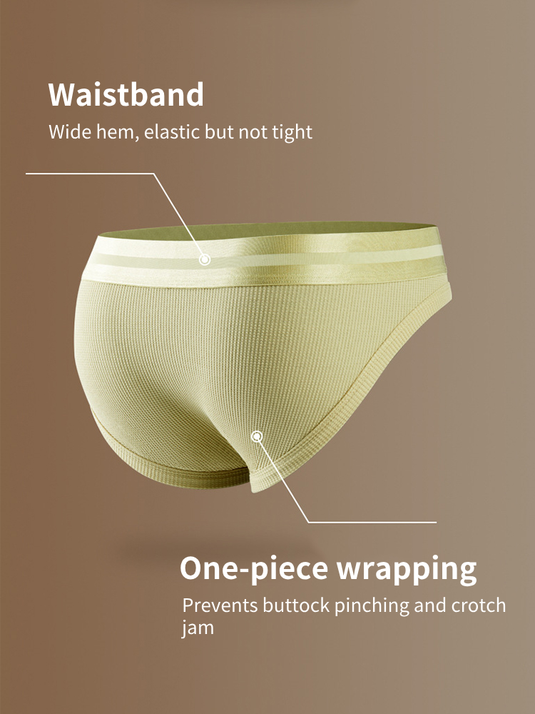 2 Pack Men's Waffle-Knit Cotton Separable Scrotum Support Briefs | dmunderwear detail image 6