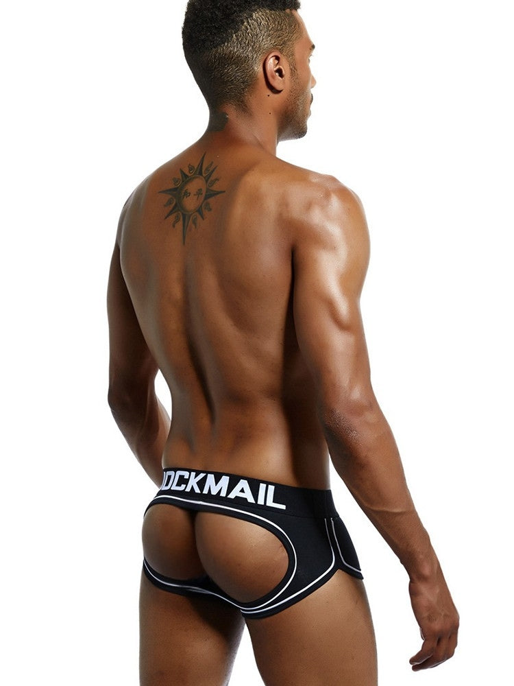 2 Pack Men's Workout Ready Color-Block Sporty Cut Odor-Control Jockstraps | dmunderwear detail image 12