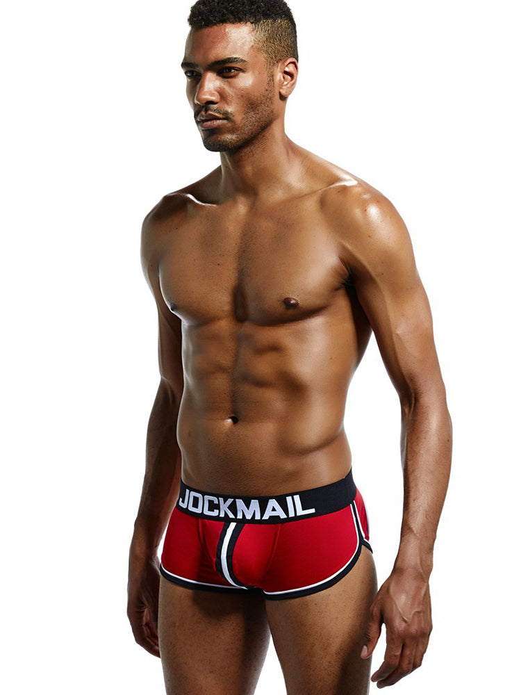 2 Pack Men's Workout Ready Color-Block Sporty Cut Odor-Control Jockstraps | dmunderwear detail image 17