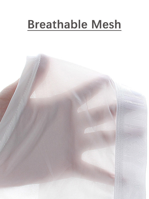 2 Pack Mesh Enlarged Pouch Snug Fit Underwear | dmunderwear detail image 15