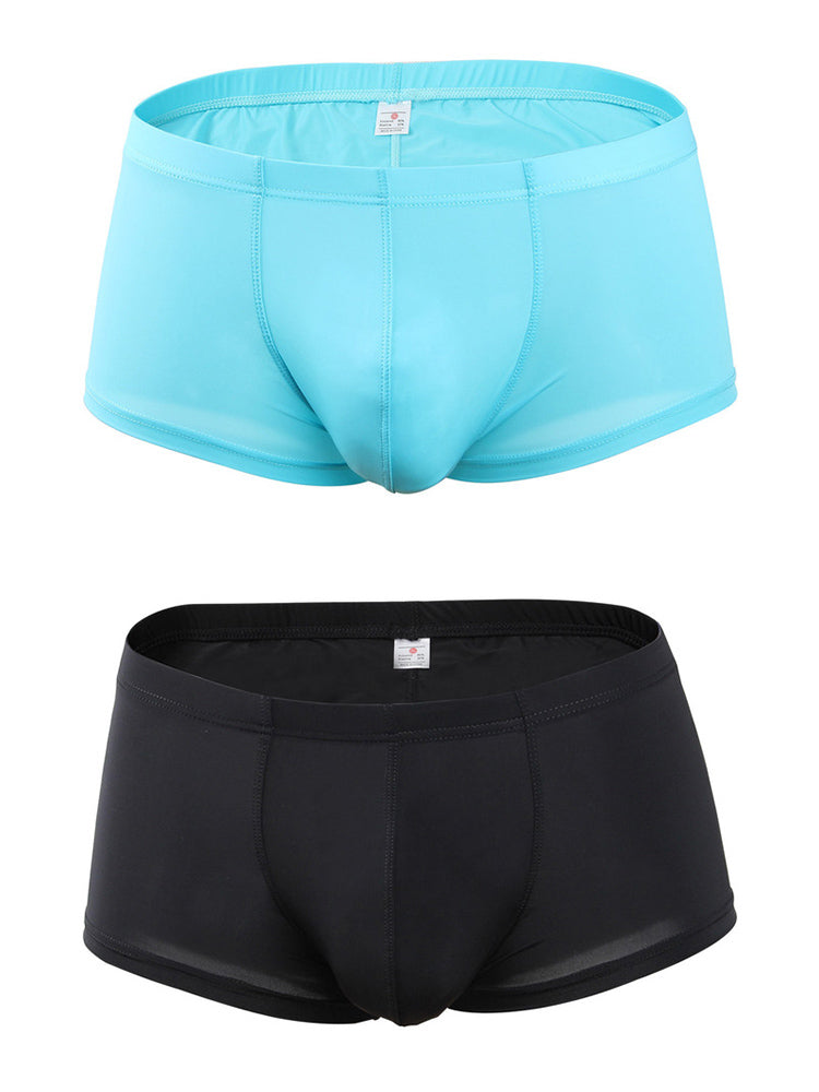 2 Pack Mesh Enlarged Pouch Snug Fit Underwear | dmunderwear detail image 19