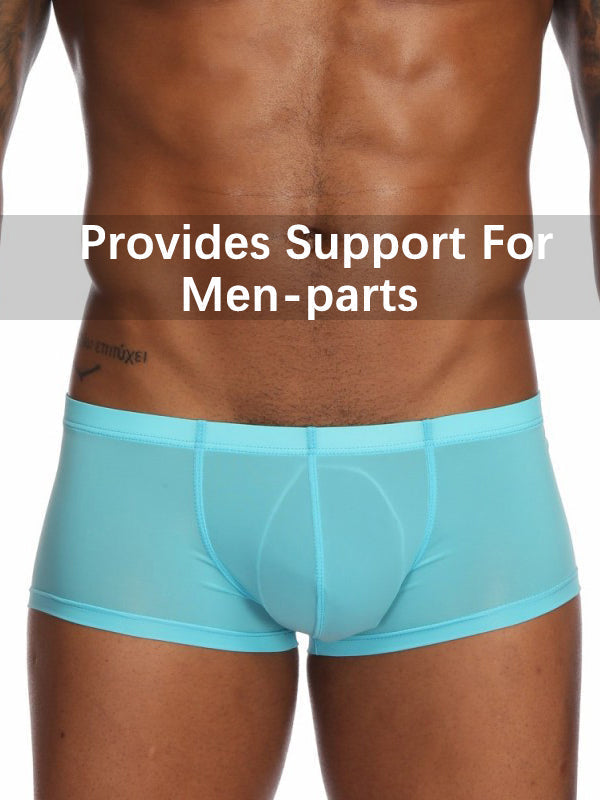 2 Pack Mesh Enlarged Pouch Snug Fit Underwear | dmunderwear detail image 4