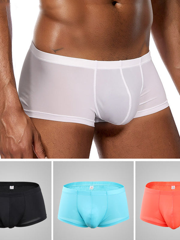 2 Pack Mesh Enlarged Pouch Snug Fit Underwear | dmunderwear detail image 7