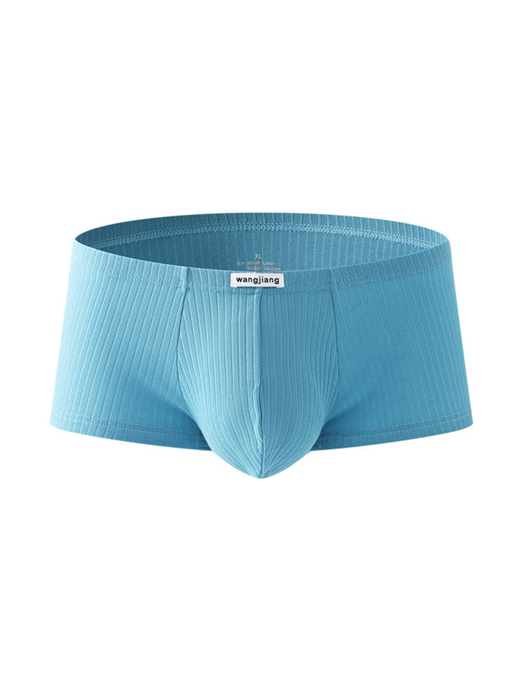 2 Pack Premium Cotton Double-Layered Gusset Breathable U-Pouch Trunks | dmunderwear