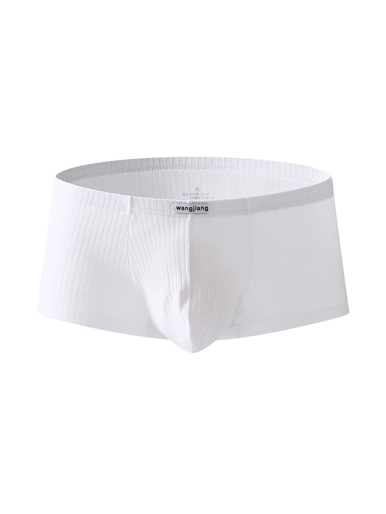2 Pack Premium Cotton Double-Layered Gusset Breathable U-Pouch Trunks | dmunderwear detail image 17