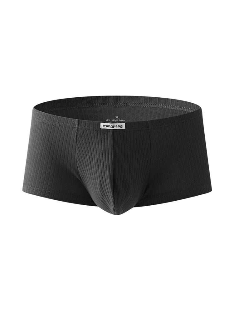 2 Pack Premium Cotton Double-Layered Gusset Breathable U-Pouch Trunks | dmunderwear detail image 18