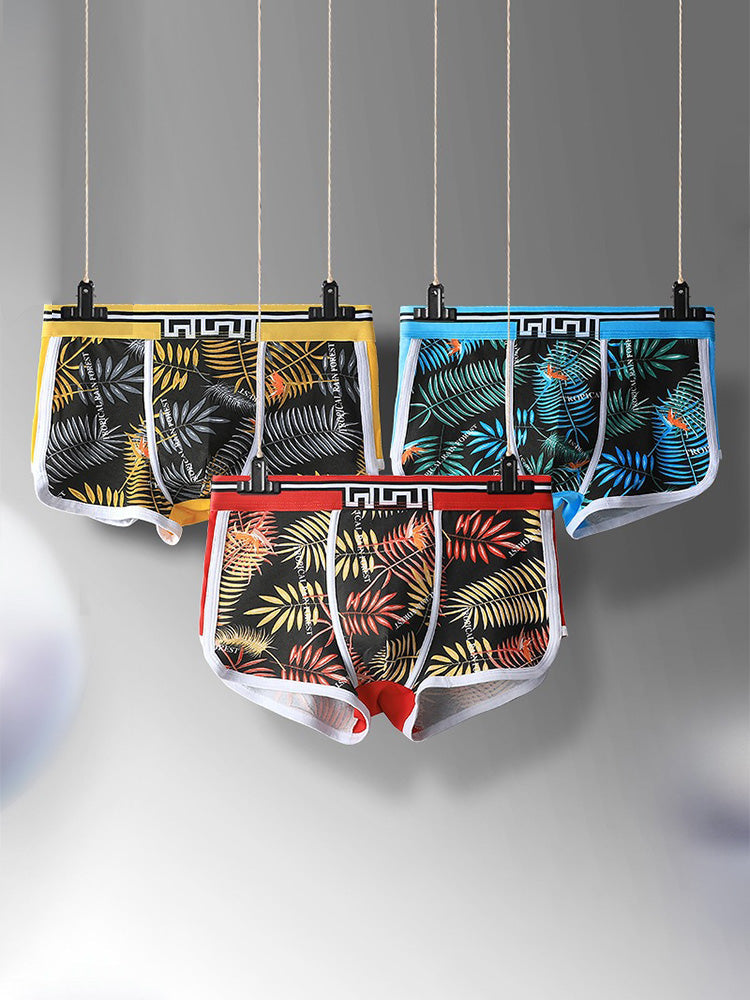 2 Pack Printed Vacation Men's Underwear | dmunderwear