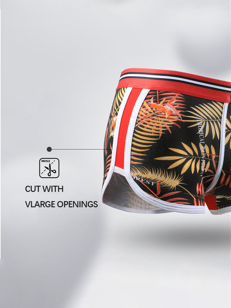2 Pack Printed Vacation Men's Underwear | dmunderwear detail image 5